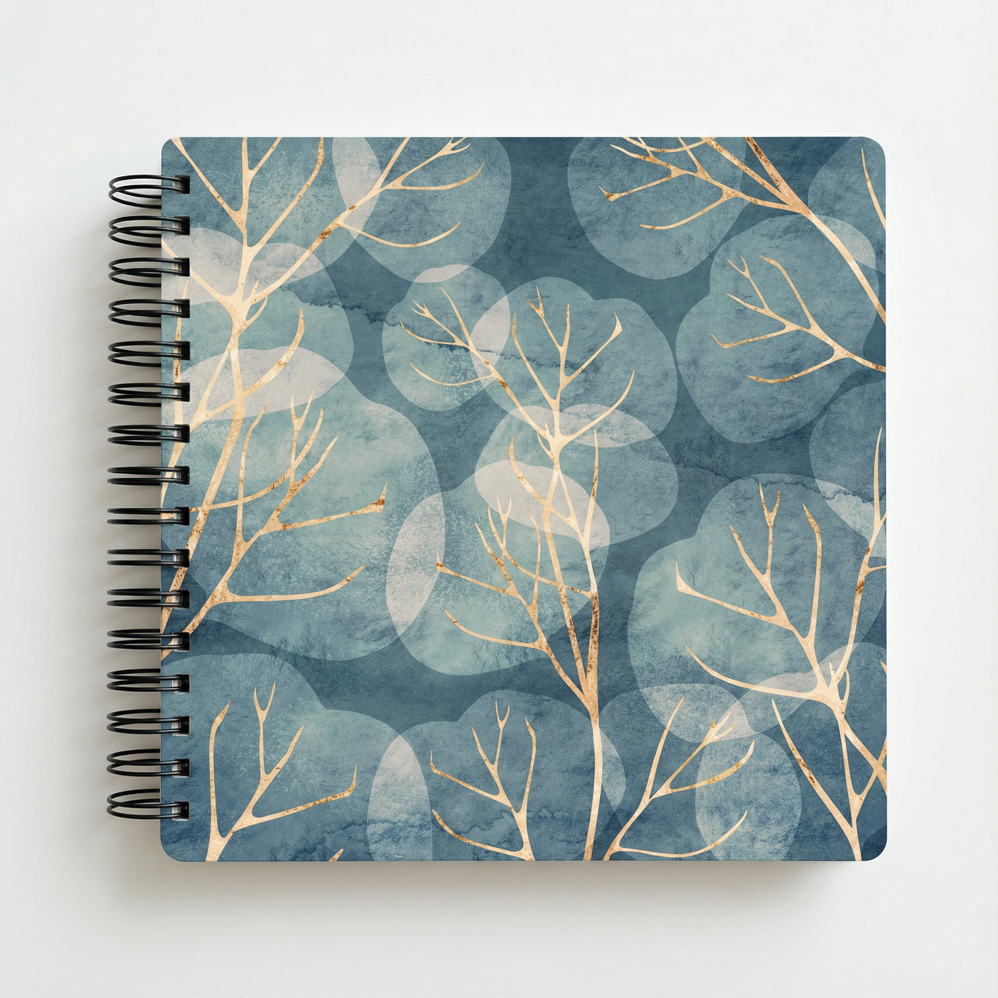 Album Goldene Bäume - weißer Hintergrund