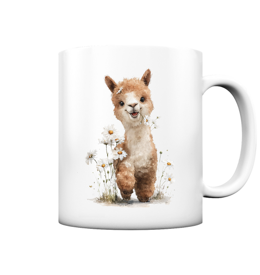 Alpaka - Tasse matt